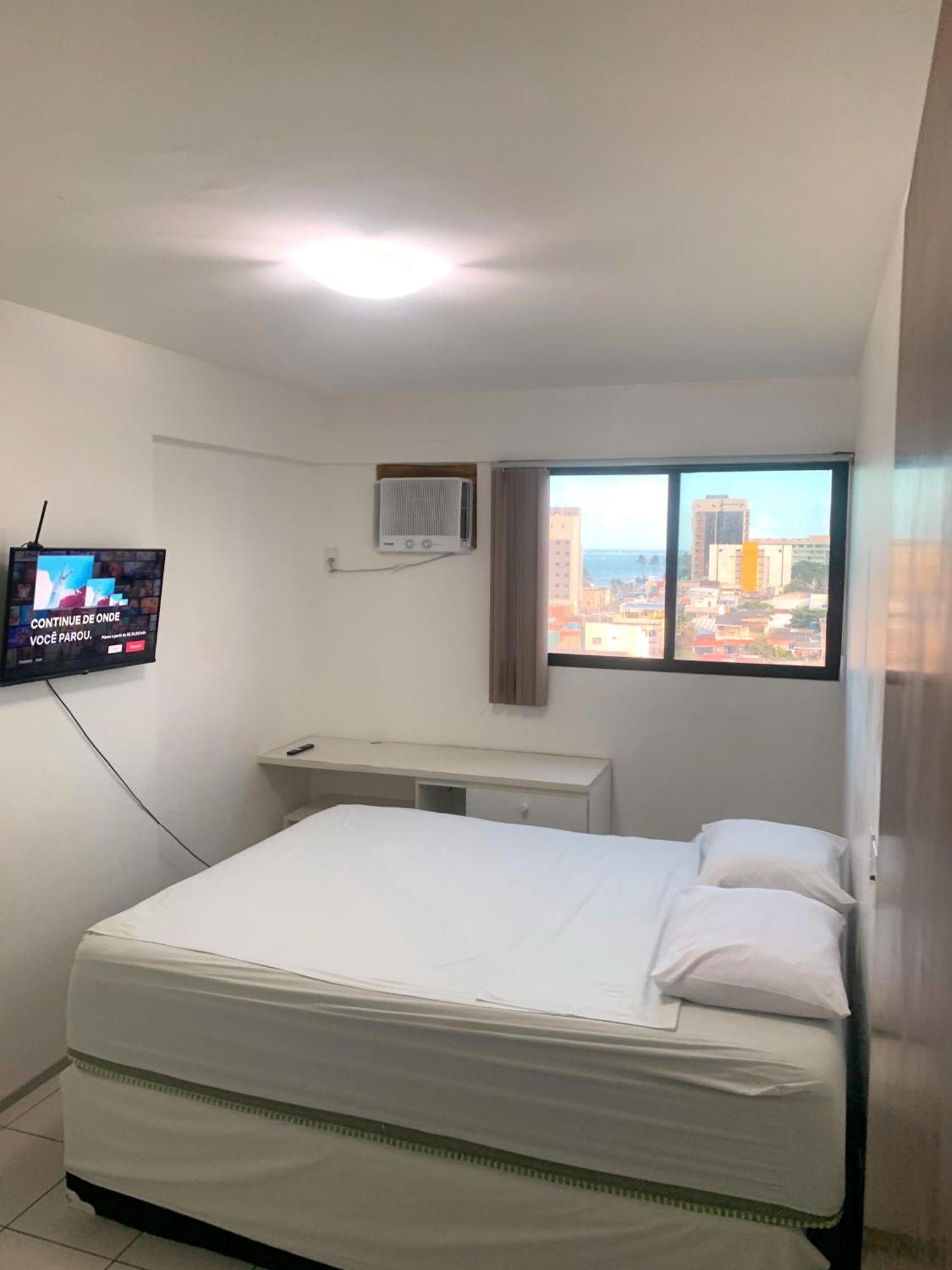 Apartamento 50M Praia- Piscina - Vista Mar - Academia - Maceió المظهر الخارجي الصورة