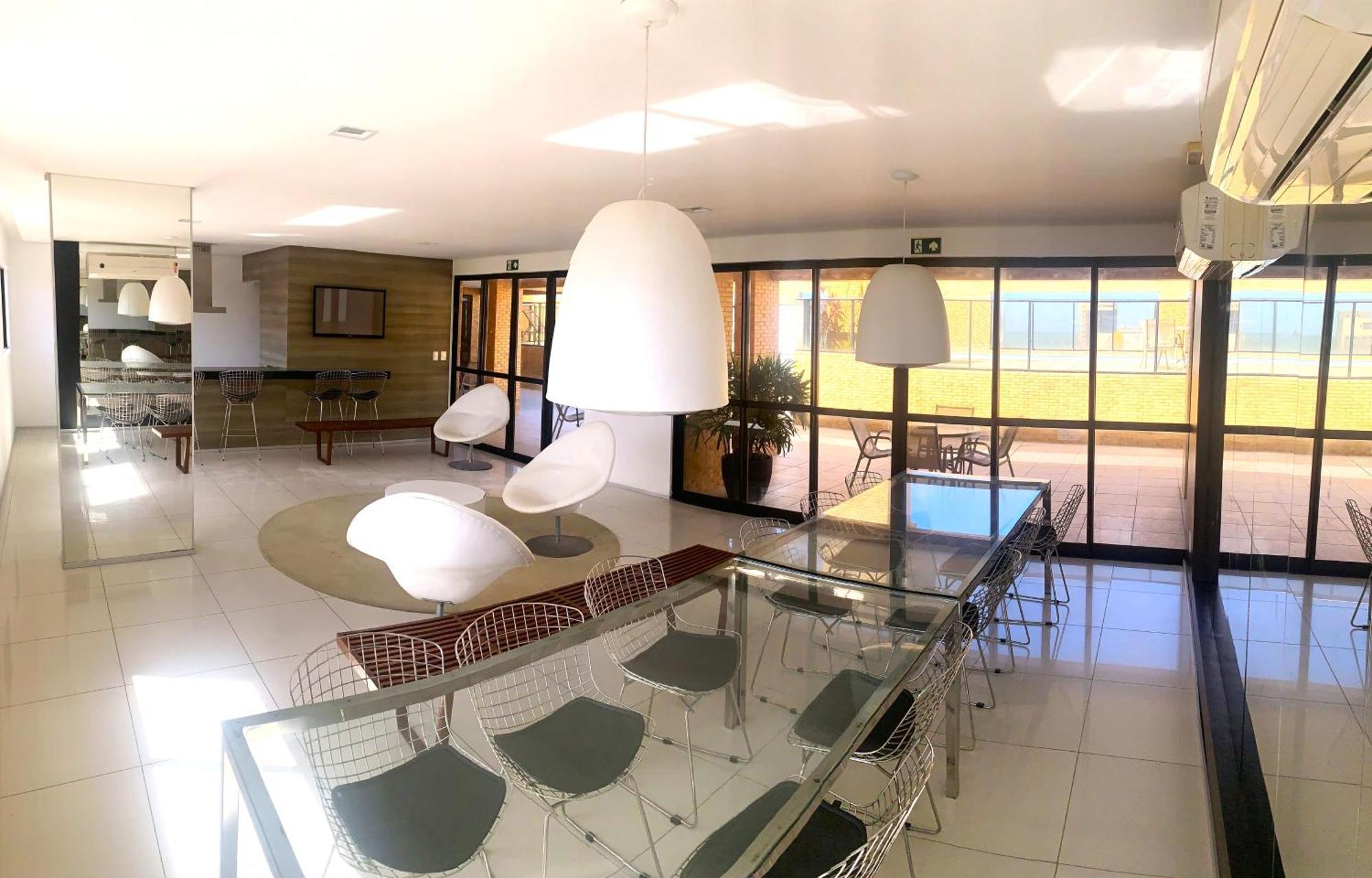 Apartamento 50M Praia- Piscina - Vista Mar - Academia - Maceió المظهر الخارجي الصورة